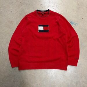 90s‎ tommy hilfiger knit sweater